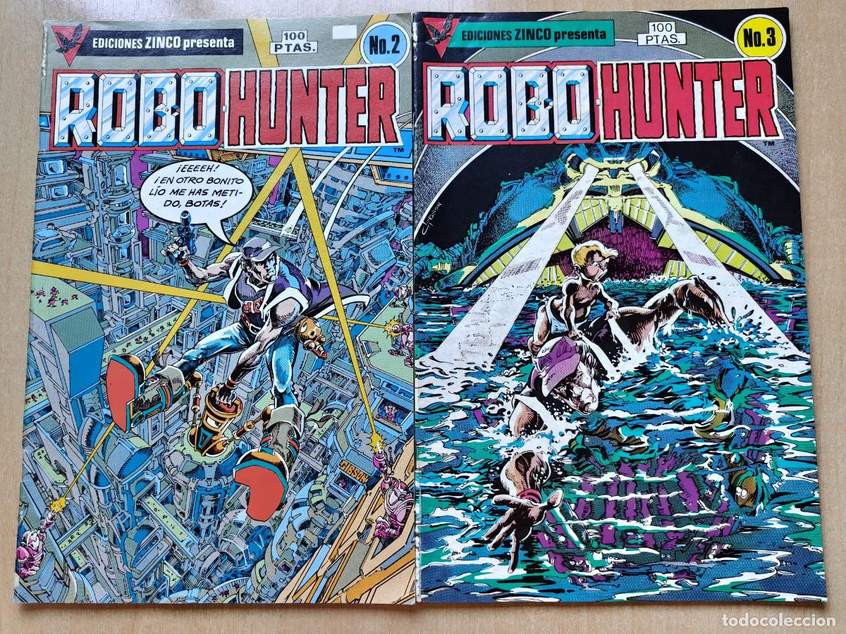 C&oacute;mics: Comics ROBO-HUNTER 2-5 - 1, 2, 3, 4, 5 - Zinco - Foto 2