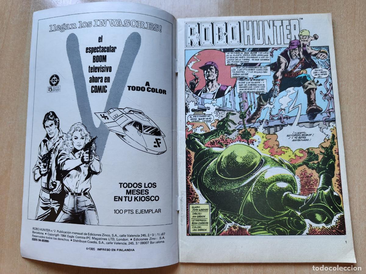 C&oacute;mics: Comics ROBO-HUNTER 2-5 - 1, 2, 3, 4, 5 - Zinco - Foto 4