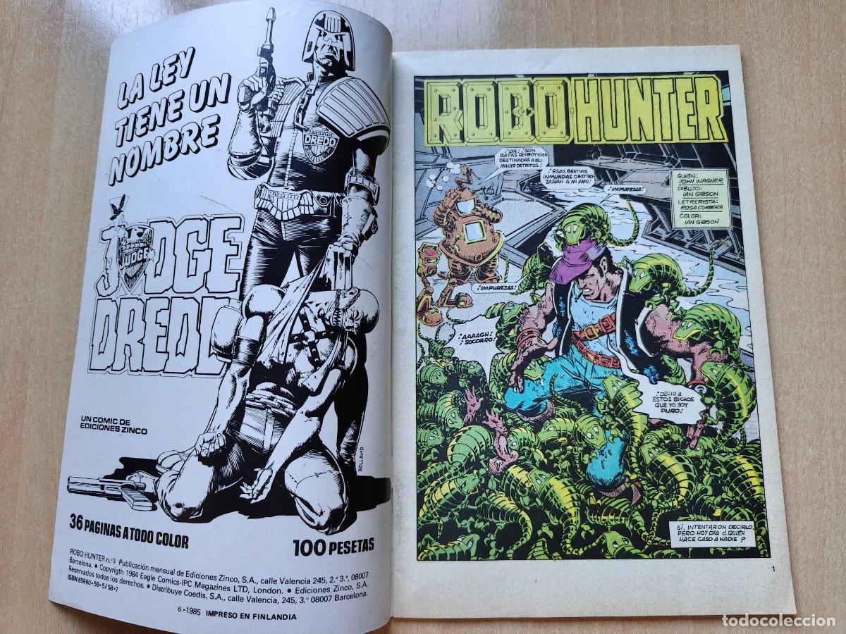 C&oacute;mics: Comics ROBO-HUNTER 2-5 - 1, 2, 3, 4, 5 - Zinco - Foto 5