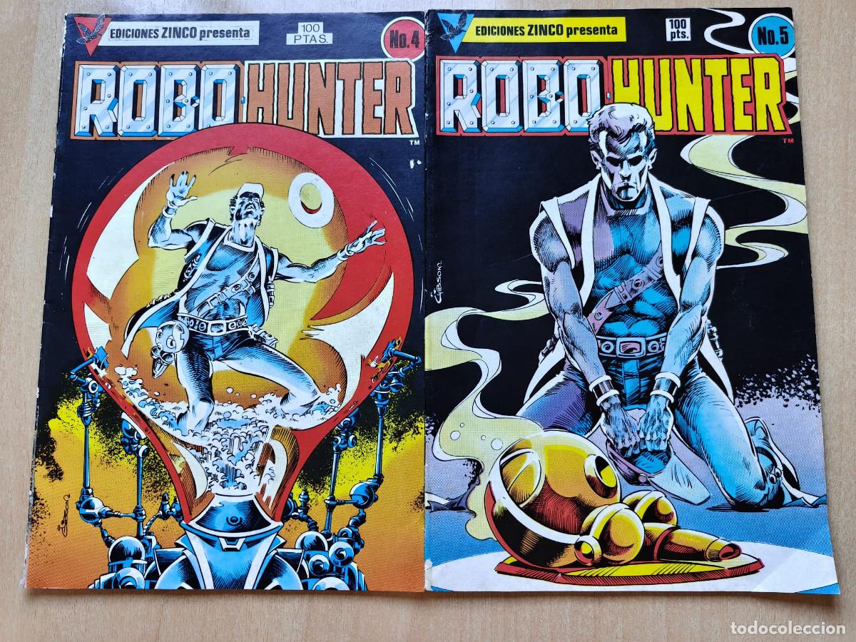 C&oacute;mics: Comics ROBO-HUNTER 2-5 - 1, 2, 3, 4, 5 - Zinco - Foto 6