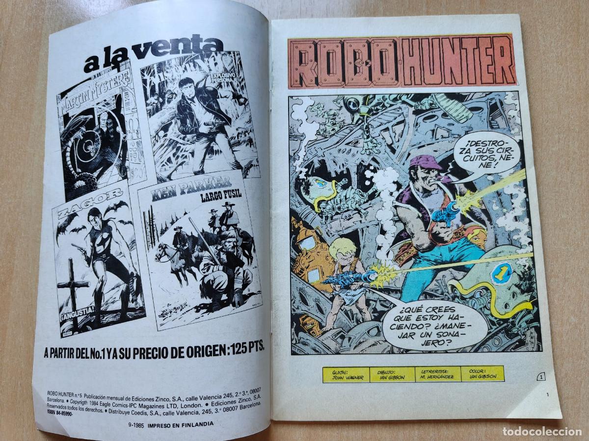 C&oacute;mics: Comics ROBO-HUNTER 2-5 - 1, 2, 3, 4, 5 - Zinco - Foto 9