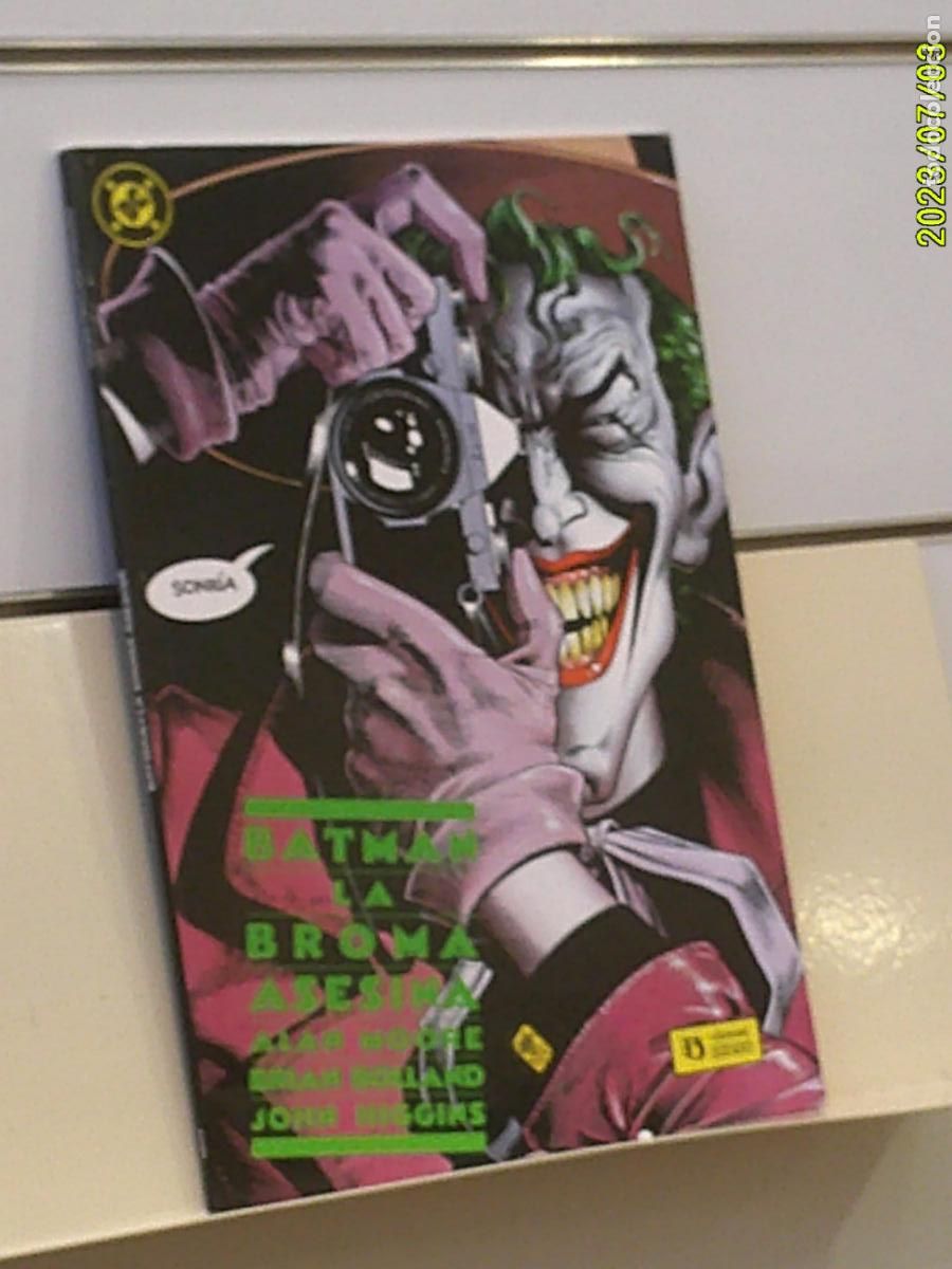 C&oacute;mics: BATMAN LA BROMA ASESINA ALAN MOORE 1&ordf; EDICION DC - ZINCO