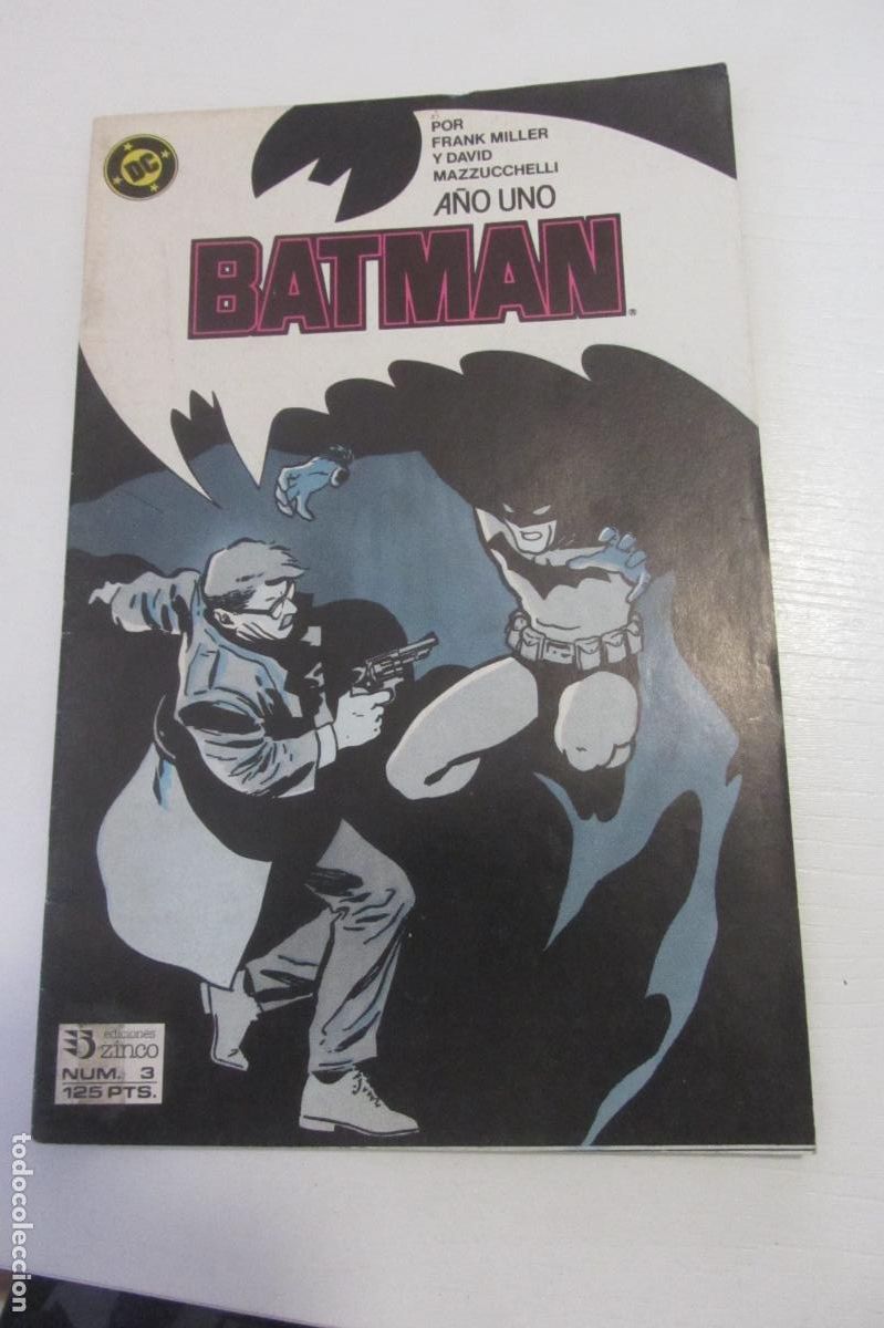 C&oacute;mics: BATMAN A&Ntilde;O UNO I DC ZINCO n&ordm; 3 POR FRANK MILLER Y DAVID MAZZUCCHELLI Arx176