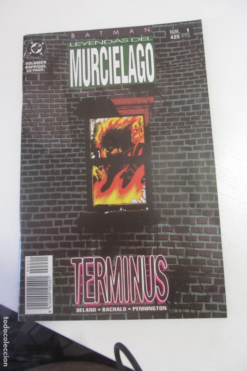C&oacute;mics: BATMAN - LEYENDAS DEL MURCIELAGO - TERMINUS 1 DELANO BACHALO DC ZINCO buen estado Arx176