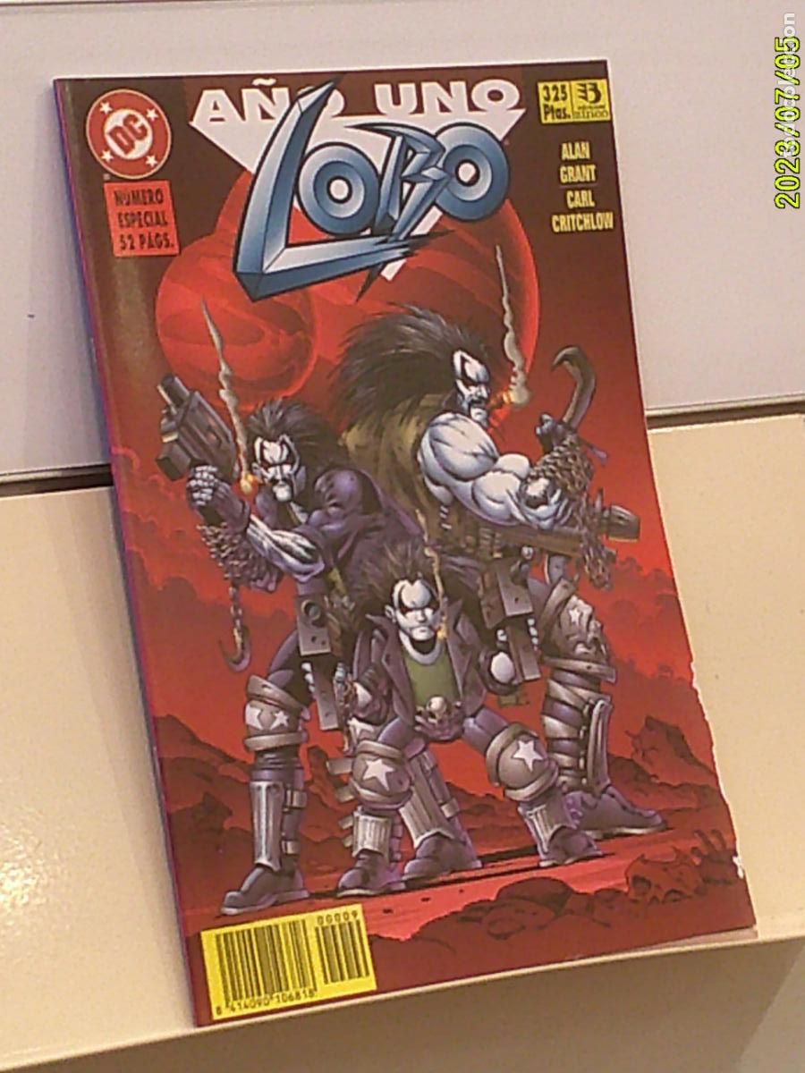 C&oacute;mics: LOBO A&Ntilde;O UNO NUMERO ESPECIAL 52 PAG. DC - ZINCO