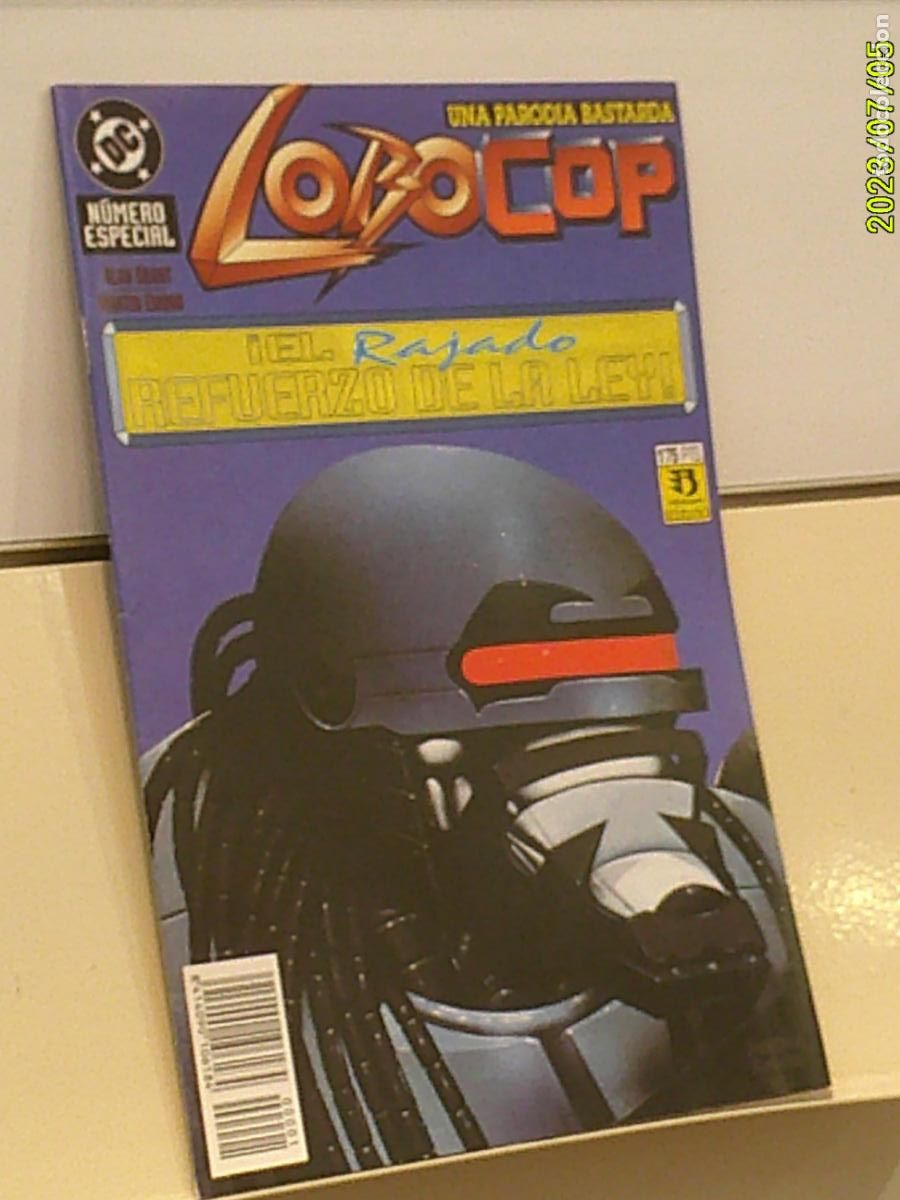 C&oacute;mics: LOBOCOP UNA PARODIA BASTARDA DC - ZINCO