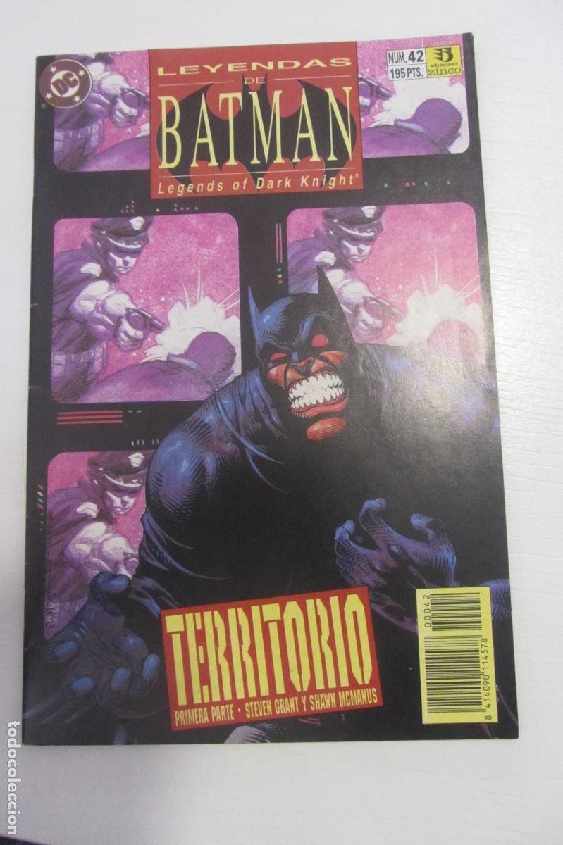 C&oacute;mics: LEYENDAS DE BATMAN N&ordm; 42 LEGENDS OF THE DARK NIGHT : TERRITORIO DC ZINCO BUEN ESTADO arx177