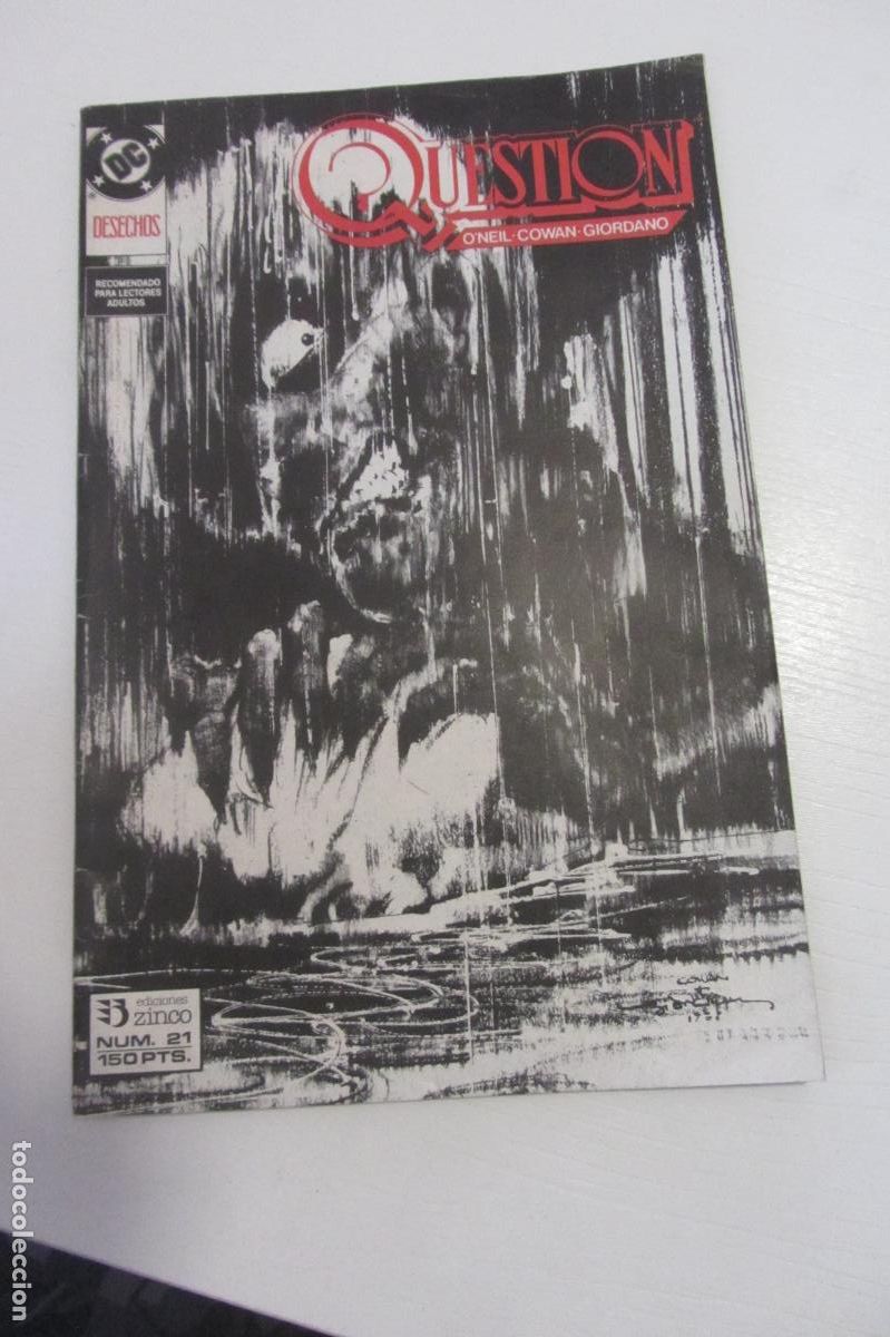 C&oacute;mics: QUESTION N&ordm; 21. O'NEIL. COWAN. JONES ZINCO BUEN ESTADO arx178