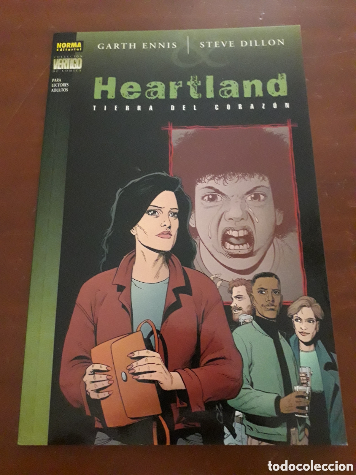 C&oacute;mics: HEARTLAND. ENNIS y DILLON. TOMO EN EXCELENTE ESTADO