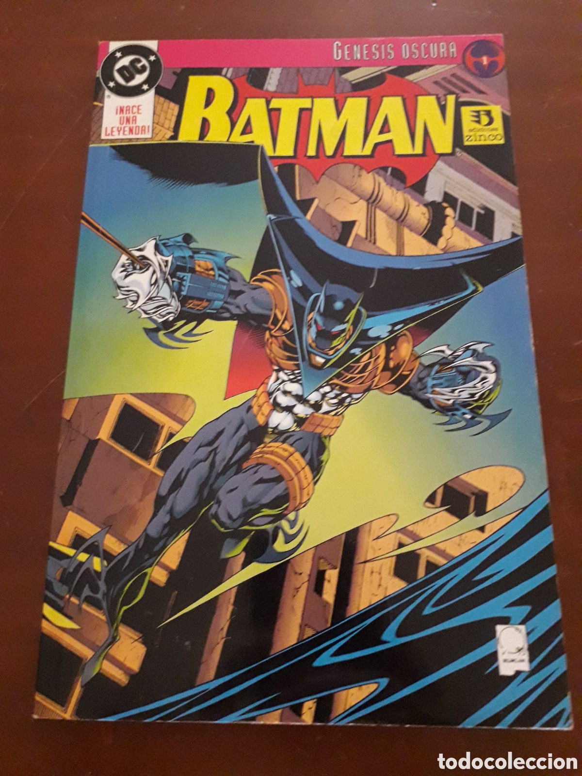C&oacute;mics: BATMAN. G&Eacute;NESIS OSCURA. TOMO ZINCO EN EXCELENTE ESTADO