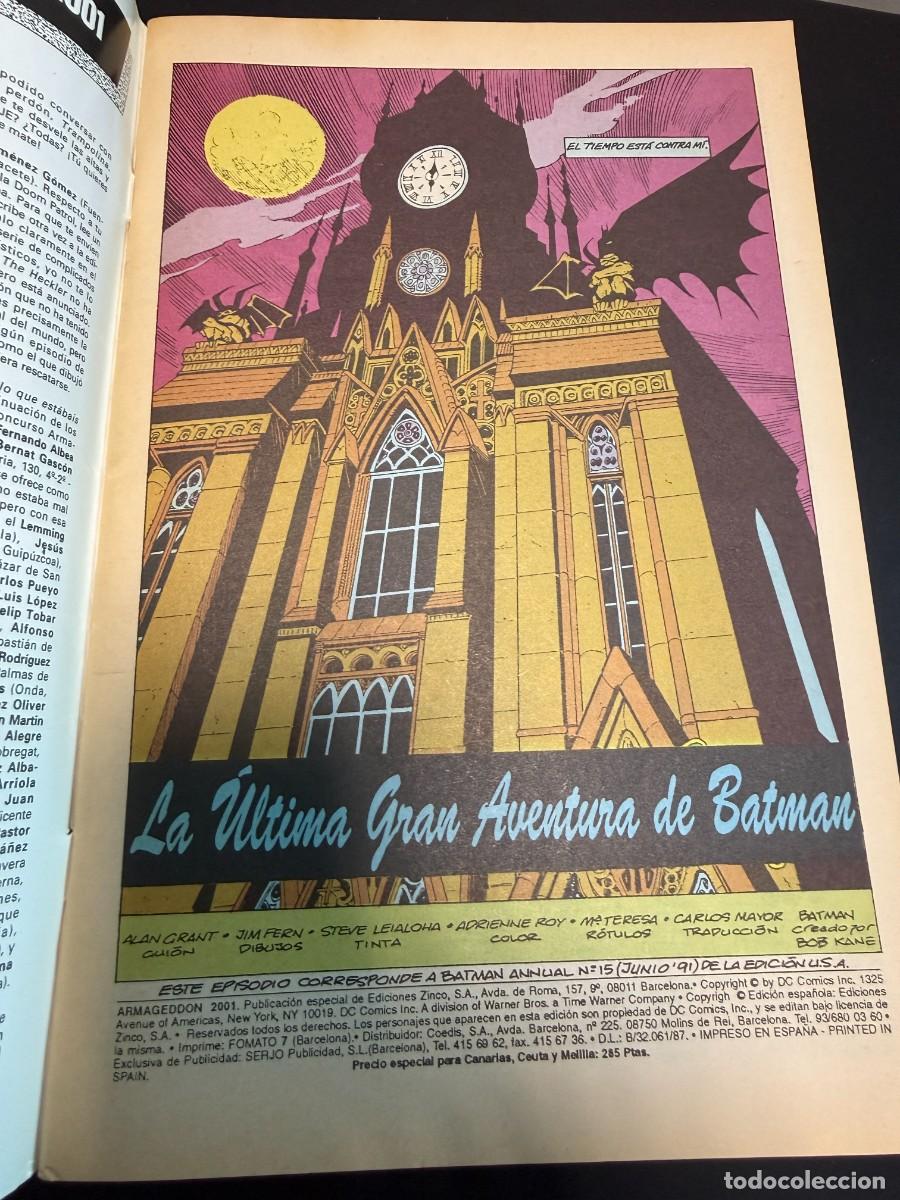 C&oacute;mics: Batman Armageddon 2001 N&ordm; 3 Ediciones Zinco (C&oacute;mic) - Foto 2