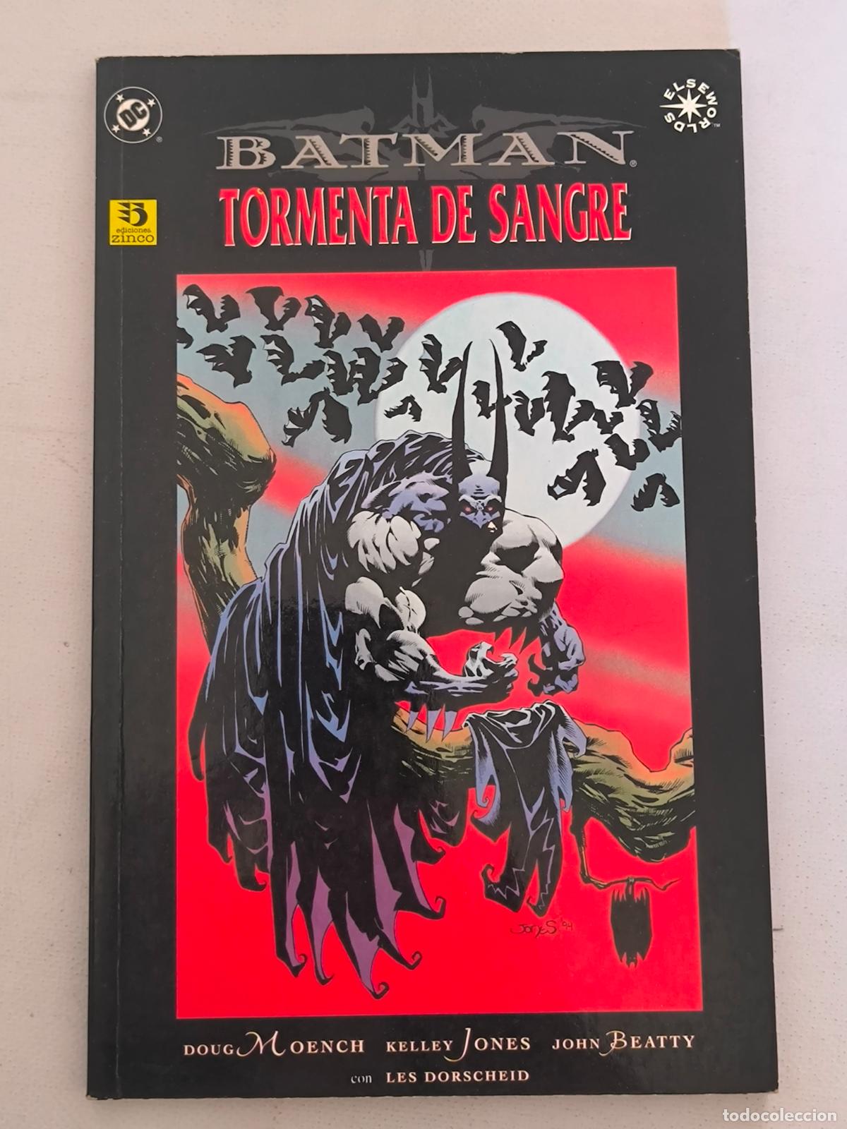 C&oacute;mics: BATMAN: TORMENTA DE SANGRE - DC - ZINCO (R2) - Foto 1