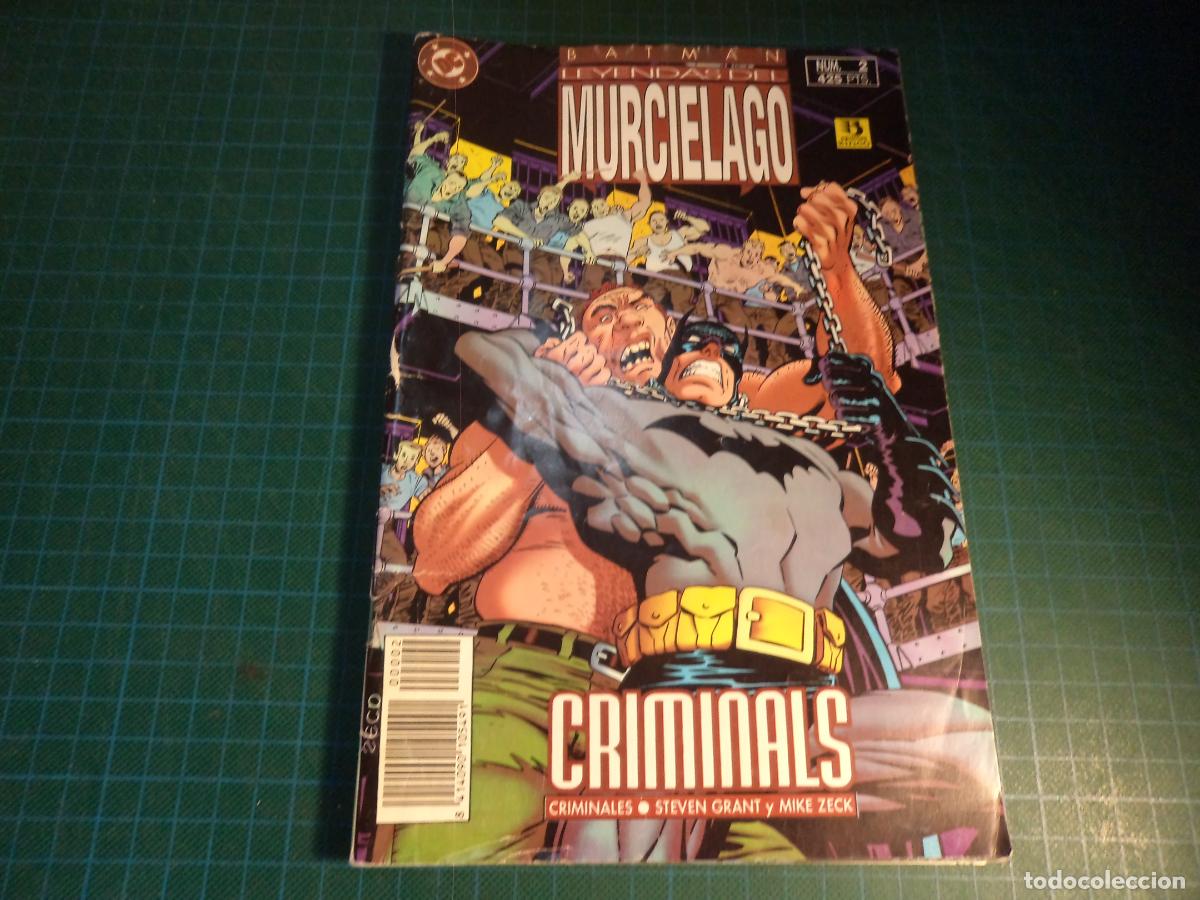 C&oacute;mics: Batman. Leyendas del Murcielago N&ordm; 2. Zinco. Con se&ntilde;ales de uso. (ref. 12-B)