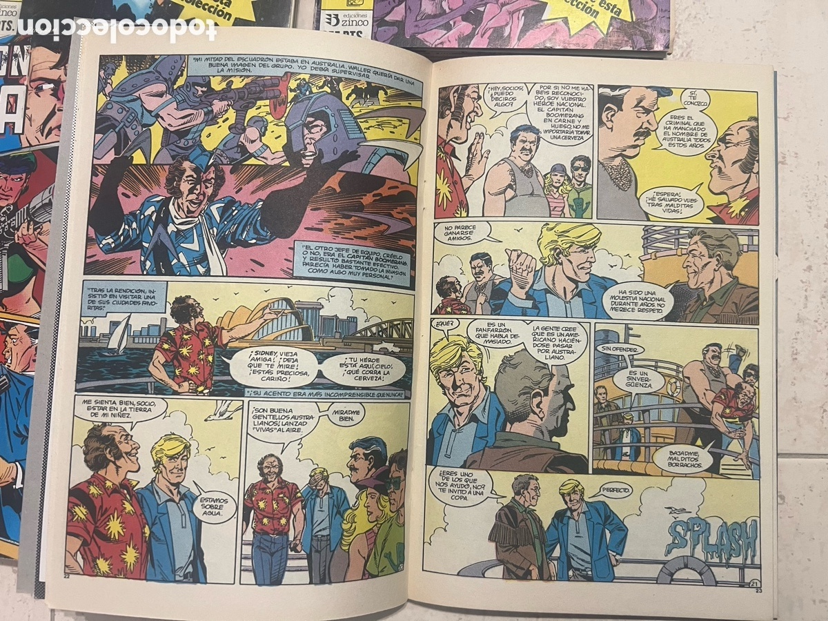 C&oacute;mics: Escuadr&oacute;n Suicida - Colecci&oacute;n completa en 4 retapados - Ediciones Zinco - DC Comics - Foto 2