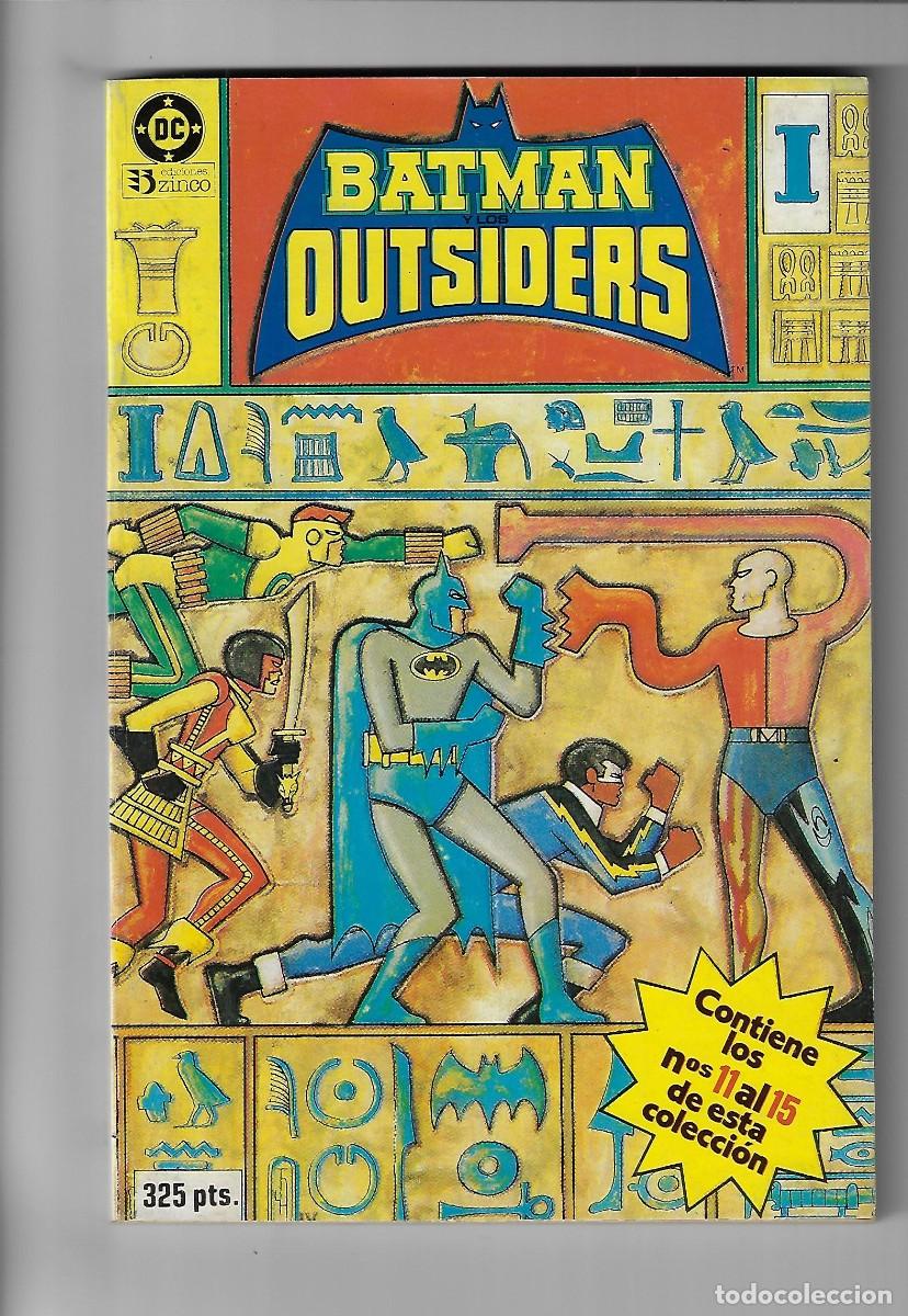 Comics: Zinco. Batman y los outsiders. Retapados. 3