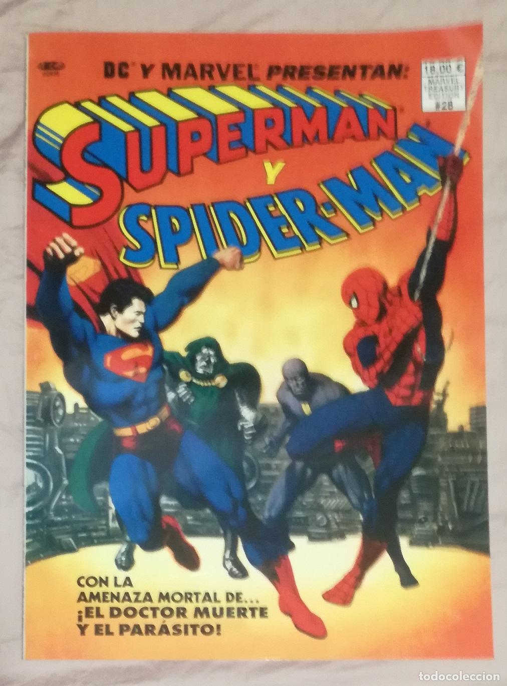 C&oacute;mics: DC y Marvel presentan: Superman y Spiderman - Panini Comics, a&ntilde;o 2026 - Foto 1