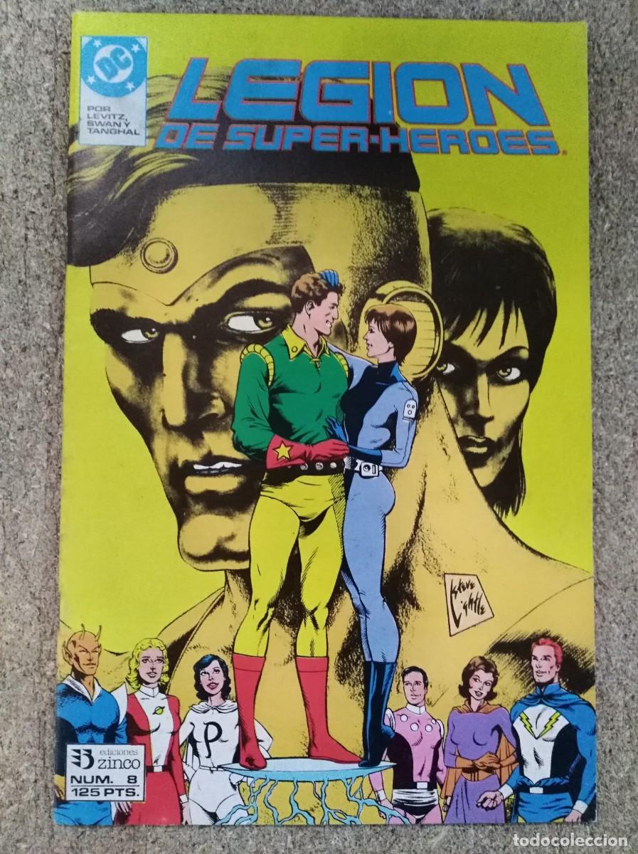 C&oacute;mics: Legion de Superheroes 8.DC Comics.Zinco