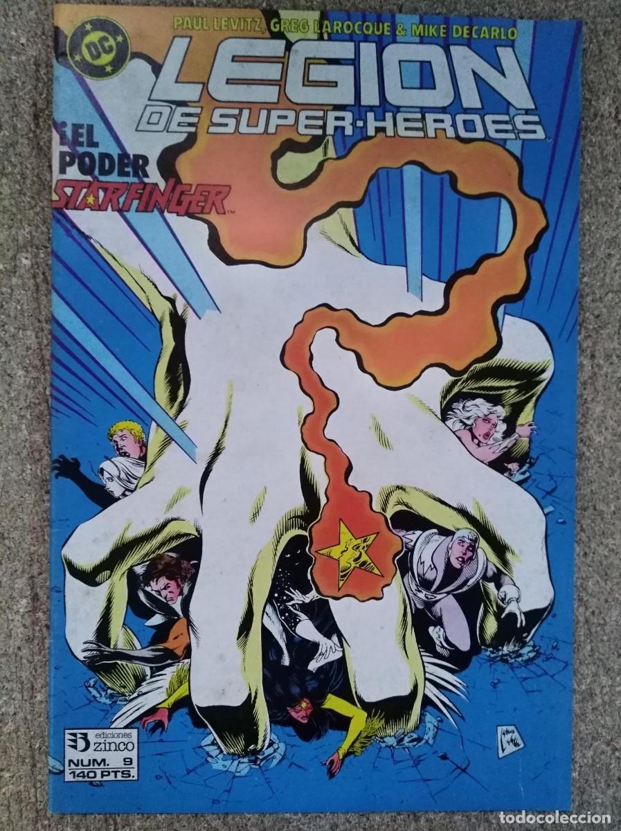 C&oacute;mics: Legion de Superheroes 9.DC Comics.Zinco