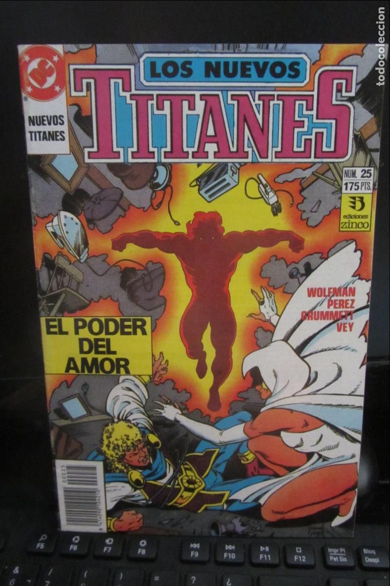 C&oacute;mics: NUEVOS TITANES VOL. 2 N&ordm; 25 DC - ZINCO ARX192
