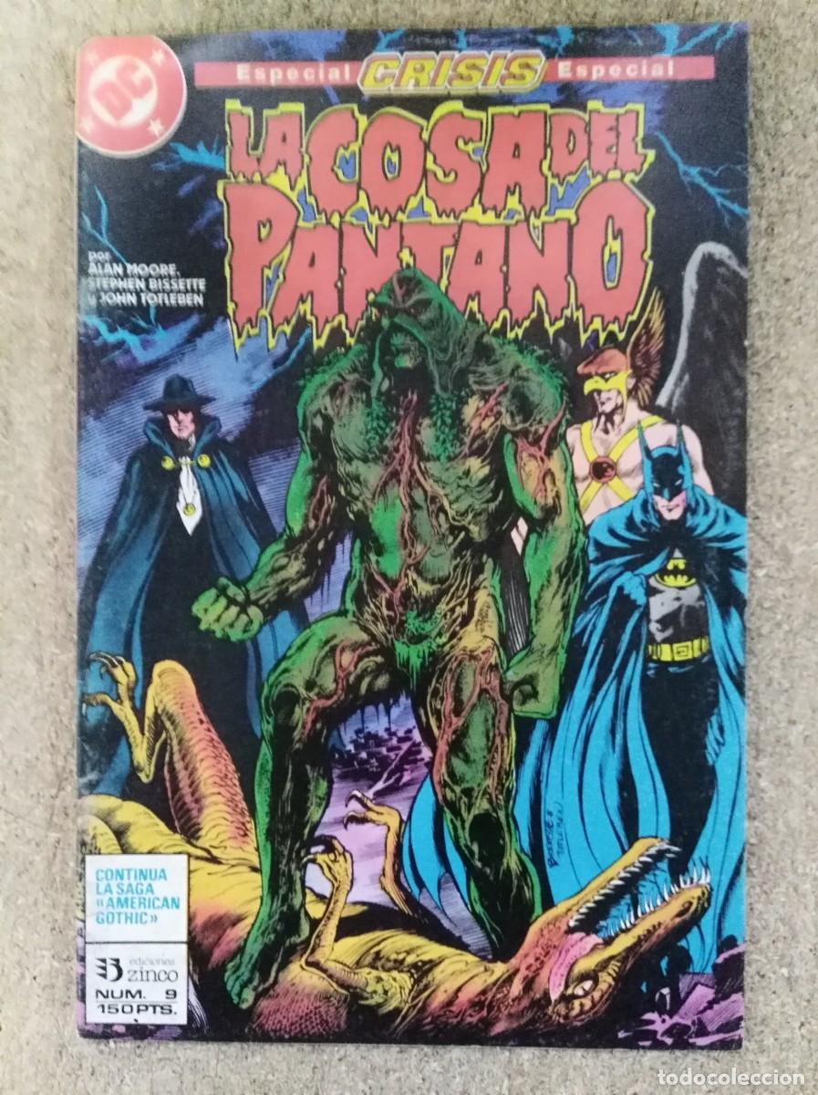 C&oacute;mics: La Cosa Del Pantano 9.Especial Crisis.DC.Zinco