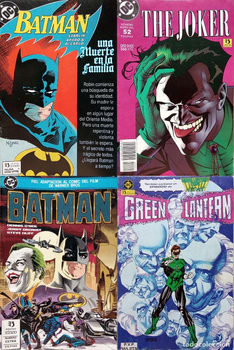 Comics: DC zinco 15 COMICS BATMAN JOKER GREEN LANTERN FLASH QUESTION V DE VENDETTA HELLBLAZER DESAFIO TOTAL