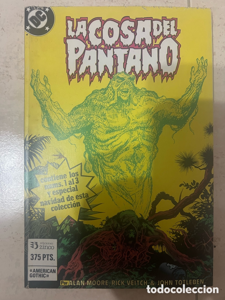 Comics: Retapado La Cosa del Pantano &mdash; Contiene Nums 1 al 3 y Especial Navidad &mdash; Ediciones Zinco