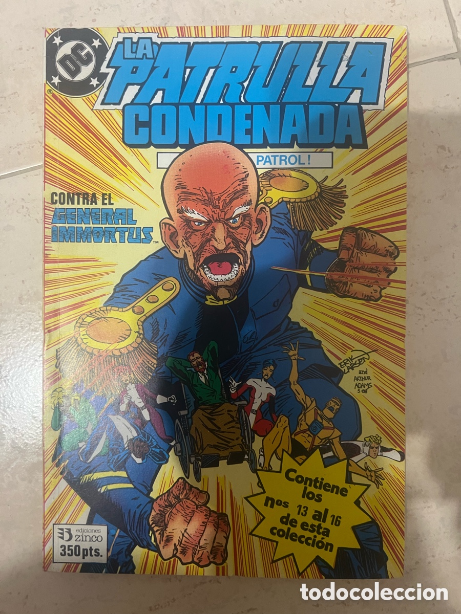 C&oacute;mics: Retapado La Patrulla Condenada (Doom Patrol) &mdash; Contiene 4 N&uacute;meros (13 al 16) &mdash; Ediciones Zinco