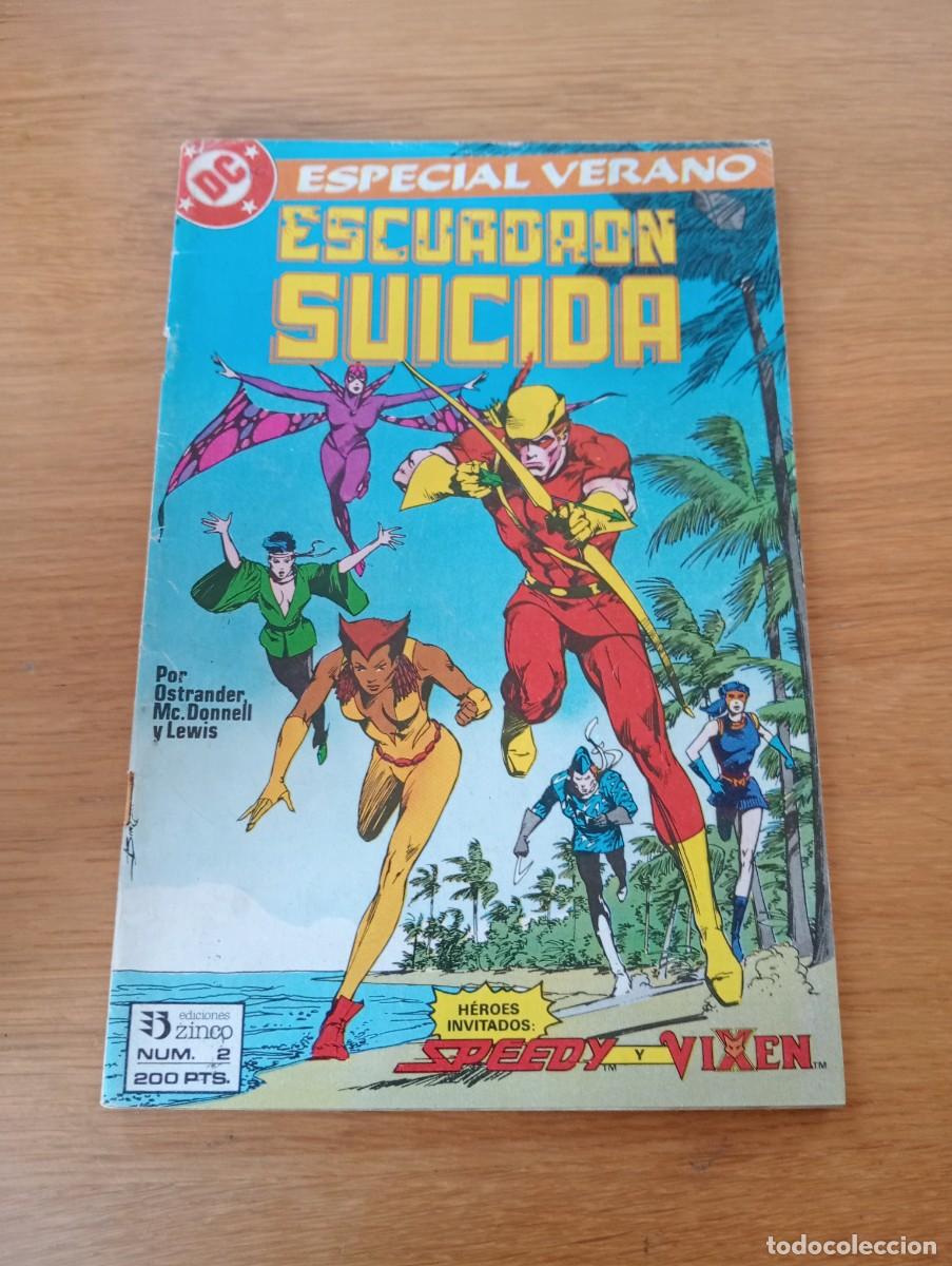 Comics: ESCUADR&Oacute;N SUICIDA. EXTRA N.&ordm; 2 ESPECIAL VERANO. GRAPA. ZINCO. DC. 1990.