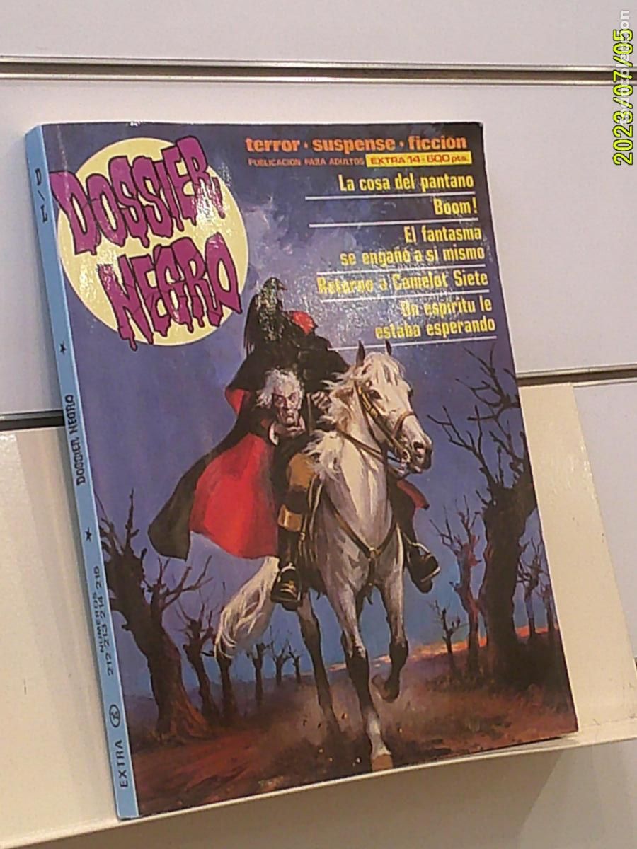 C&oacute;mics: RETAPADO DOSSIER NEGRO EXTRA N&ordm; 14 CONTIENE LOS N&ordm; 212-213-214 Y 215 - ZINCO