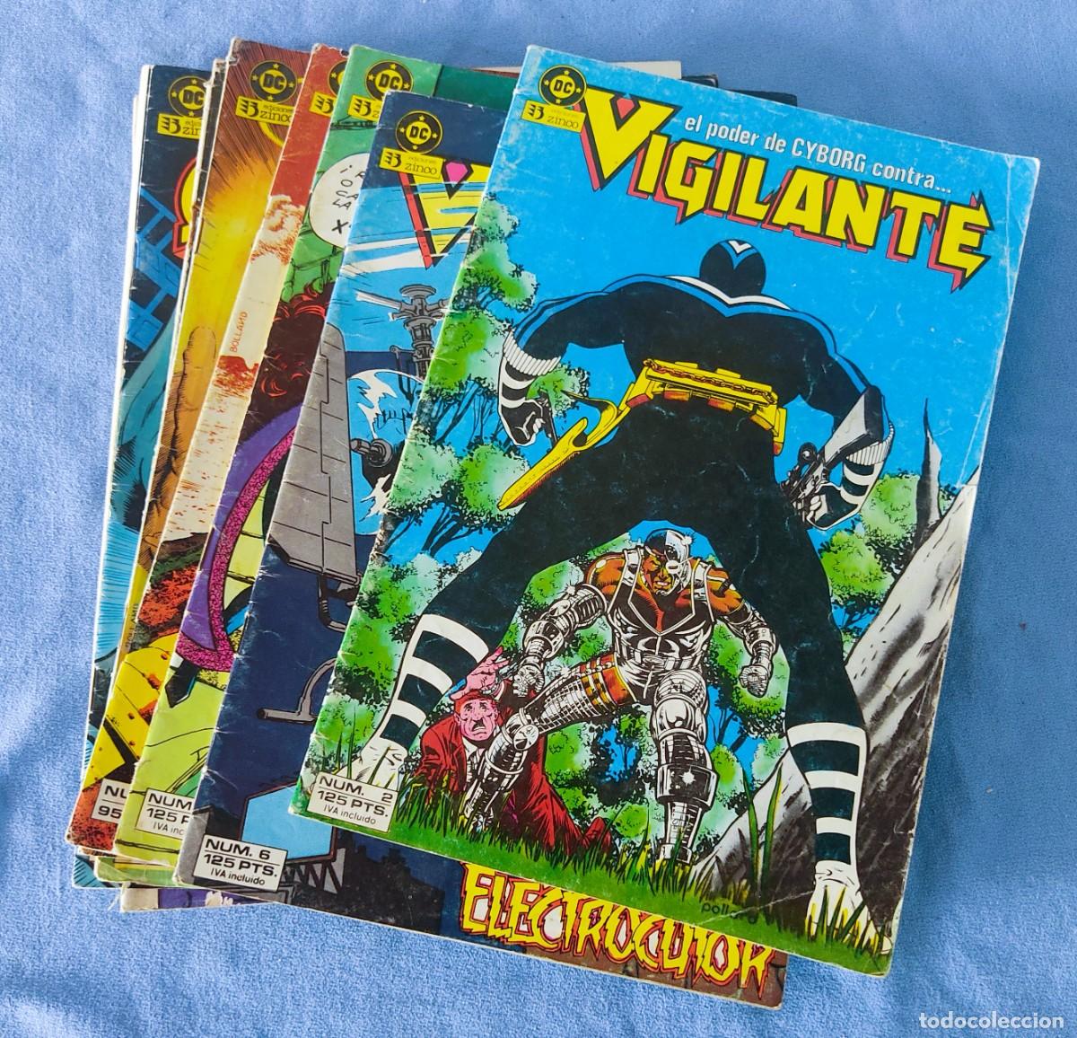 Comics: LOTE DE 8 COMICS DC EDICIONES ZINCO VIGILANTE NUEVOS TITANES CAMELOT 3000 OMEGA MEN ETC