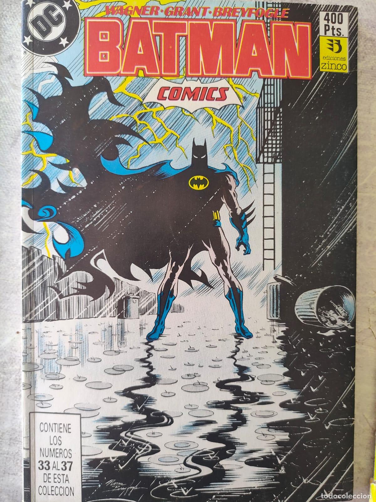 C&oacute;mics: BATMAN VOL 2 RETAPADO DEL 33 AL 37