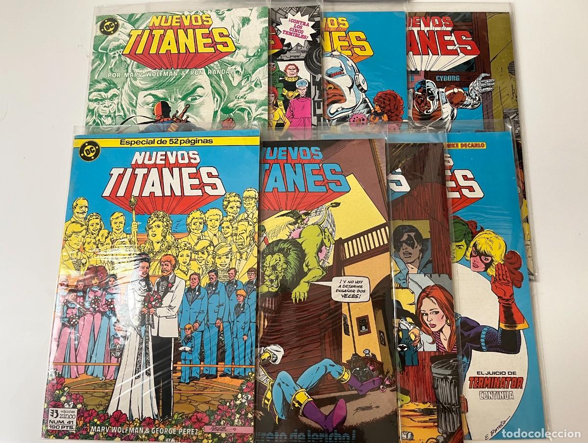 C&oacute;mics: LOTE NUEVOS TITANES VOL. 1 41-48 ZINCO