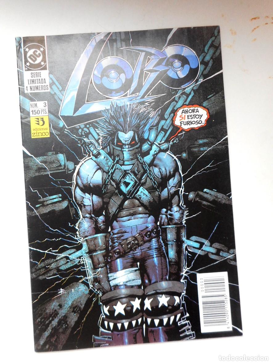 C&oacute;mics: LOBO N&ordm;3 EL &Uacute;LTIMO CZARNIANO 3 (ZINCO-DICIEMBRE 1991) ALAN GRANT -SIMON BISLEY