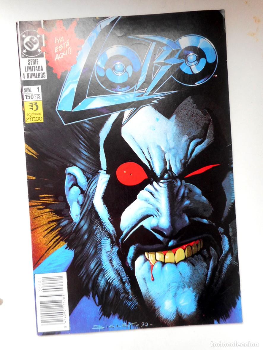 C&oacute;mics: LOBO N&ordm;1 EL &Uacute;LTIMO CZARNIANO (ZINCO-OCTUBRE 1991) ALAN GRANT - SIMON BISLEY