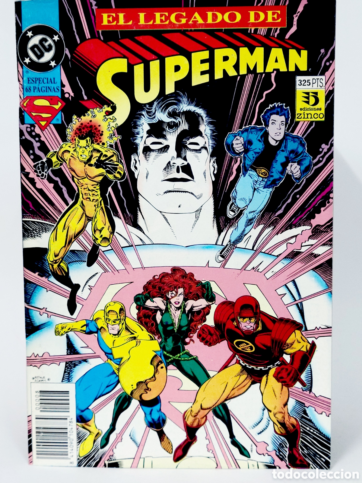 C&oacute;mics: C&Oacute;MIC EL LEGADO DE SUPERMAN 27 DC EDICIONES ZINCO GRAPA DE KIOSCO - Foto 1