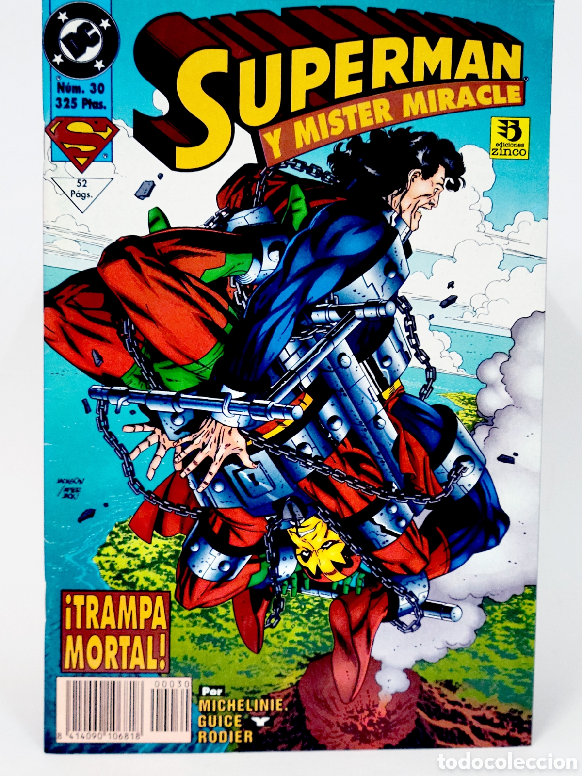 C&oacute;mics: C&Oacute;MIC SUPERMAN 30 MISTER MIRACLE VOL.3 DC EDICIONES ZINCO VOLUMEN GRAPA DE KIOSCO