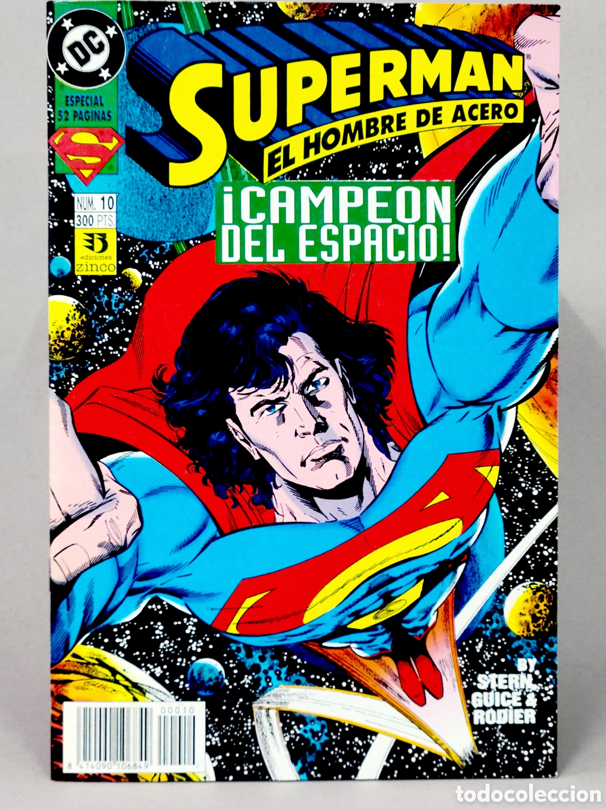 C&oacute;mics: C&Oacute;MIC SUPERMAN EL HOMBRE DE ACERO 2 DC EDICIONES ZINCO GRAPA EXCELENTE ESTADO