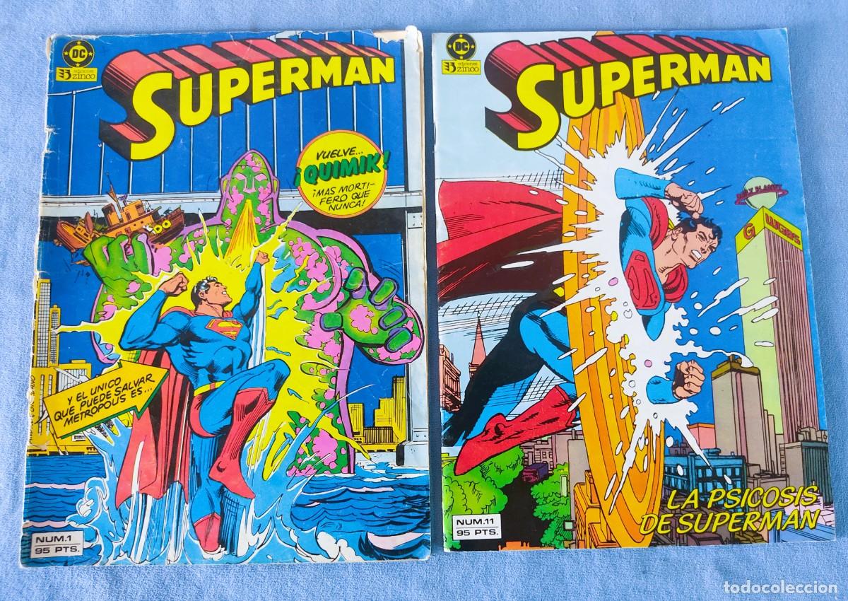 C&oacute;mics: LOTE DE 6 COMICS DE SUPERMAN DE DC EDICIONES ZINCO - Foto 2