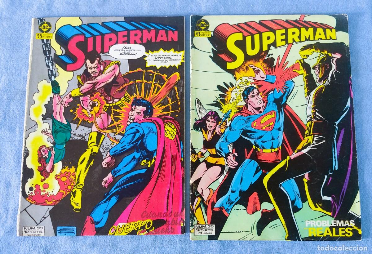 C&oacute;mics: LOTE DE 6 COMICS DE SUPERMAN DE DC EDICIONES ZINCO - Foto 4