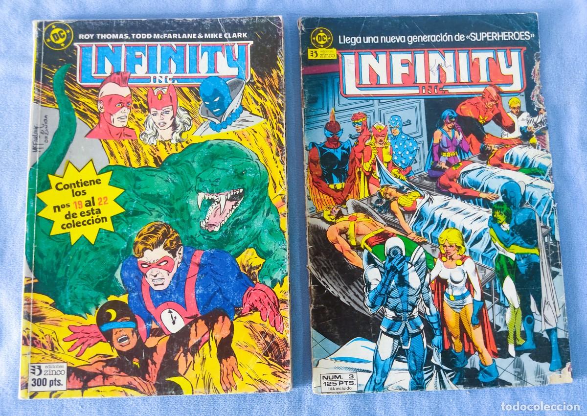 C&oacute;mics: 2 TOMOS DE COMICS INFINITY CON VARIOS TITULOS Y UNO INDIVIDUAL DE DC EDICIONES ZINCO - Foto 2
