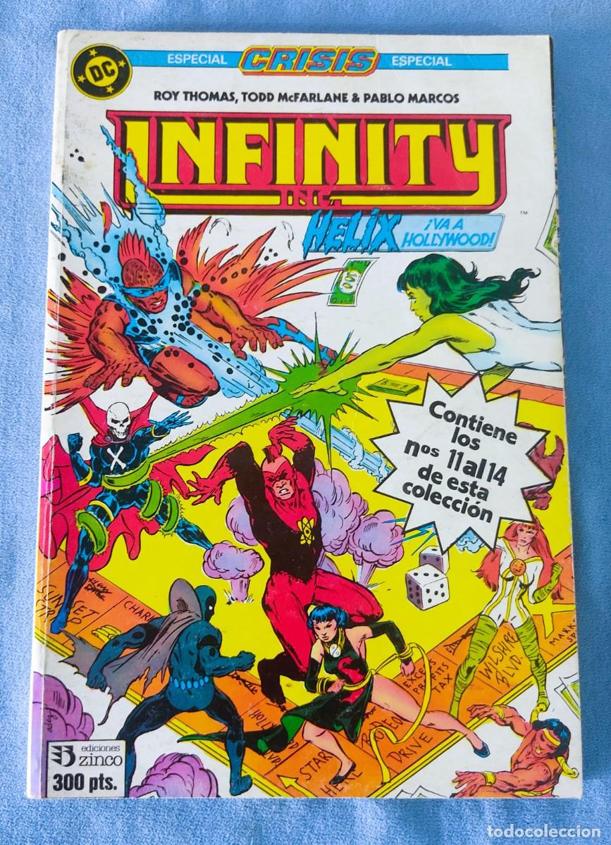 C&oacute;mics: 2 TOMOS DE COMICS INFINITY CON VARIOS TITULOS Y UNO INDIVIDUAL DE DC EDICIONES ZINCO - Foto 4