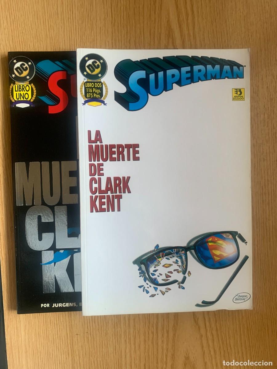 C&oacute;mics: Superman La Muerte de Clark Kent : Completa en 2 Tomos - Totalmente Nuevos