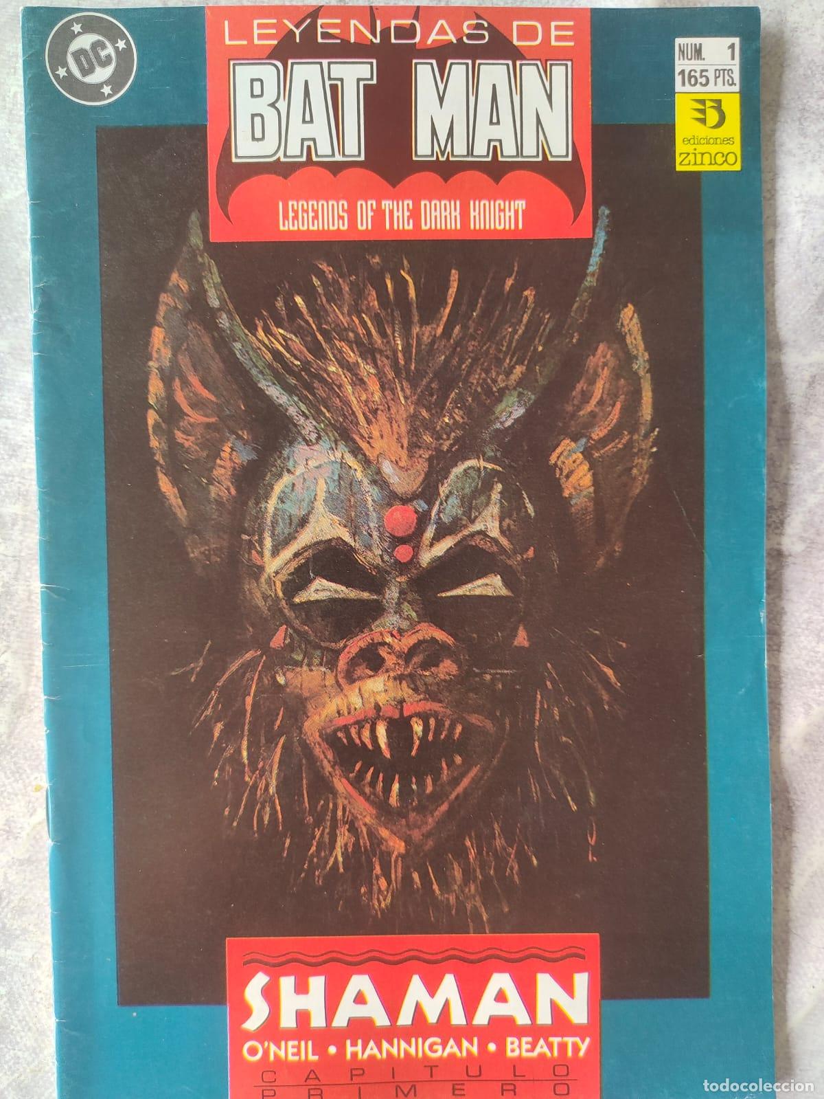 C&oacute;mics: LEYENDAS DE BATMAN NUMERO 1