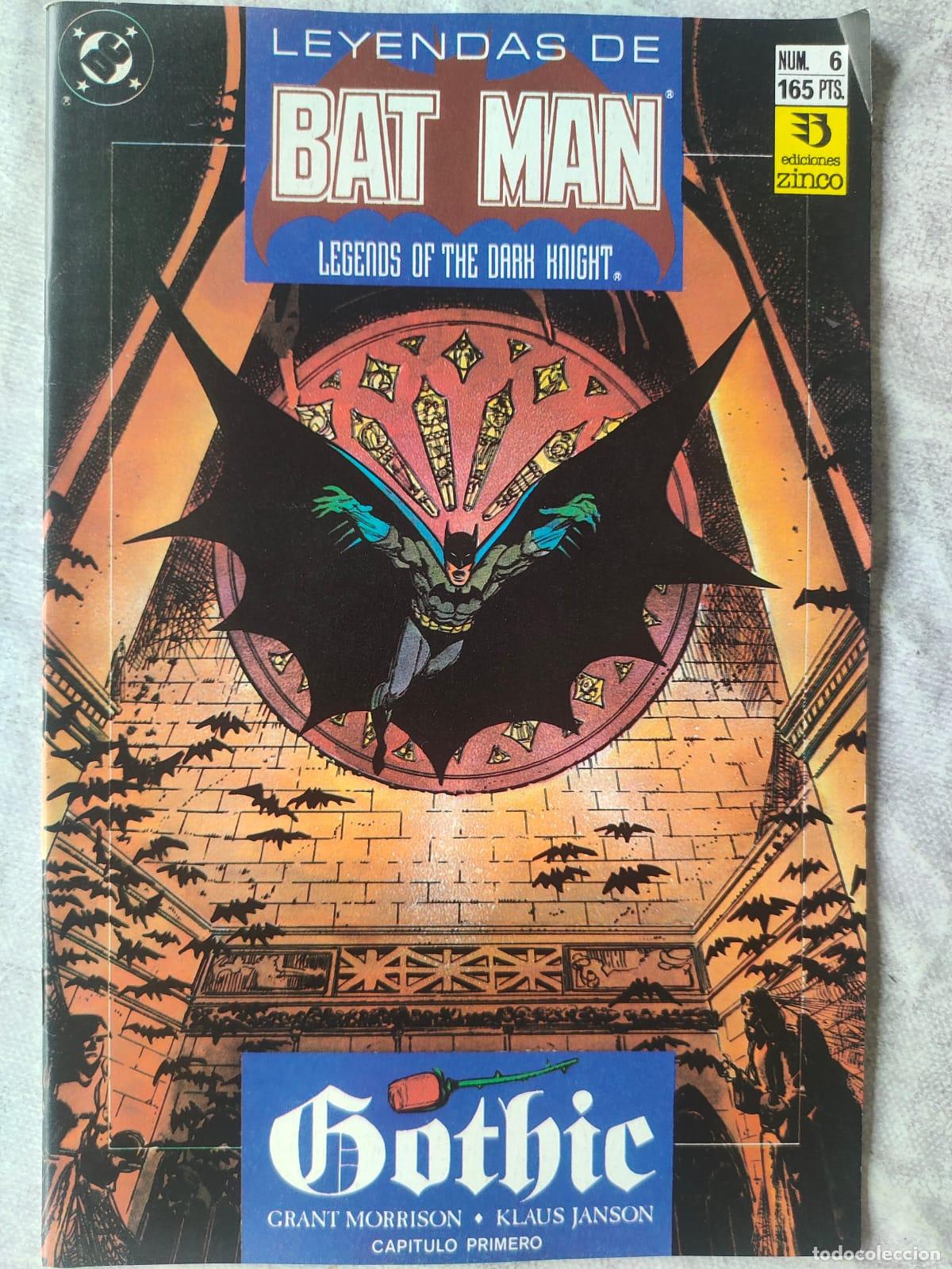 C&oacute;mics: LEYENDAS DE BATMAN NUMERO 6