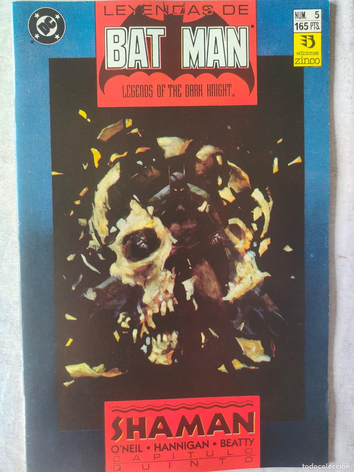 C&oacute;mics: LEYENDAS DE BATMAN NUMERO 5