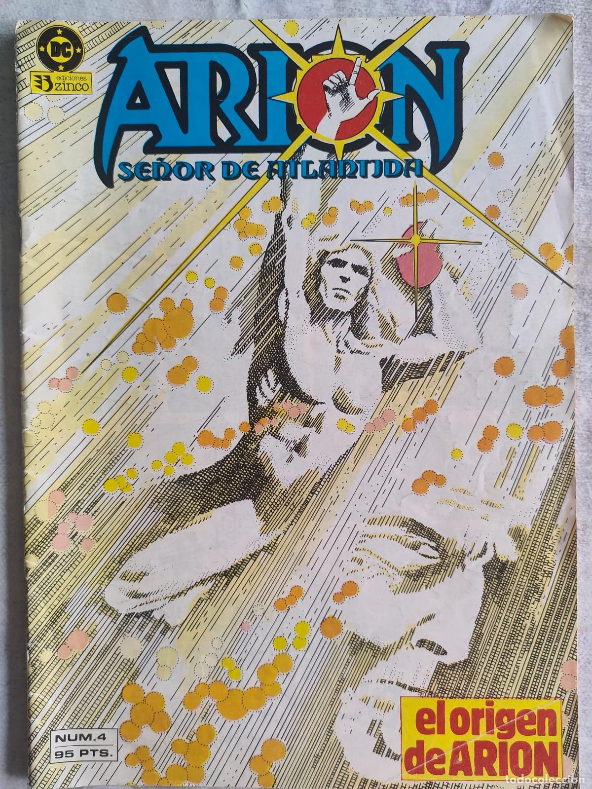 C&oacute;mics: ARION SE&Ntilde;OR DE ATLANTIDA NUMERO 4
