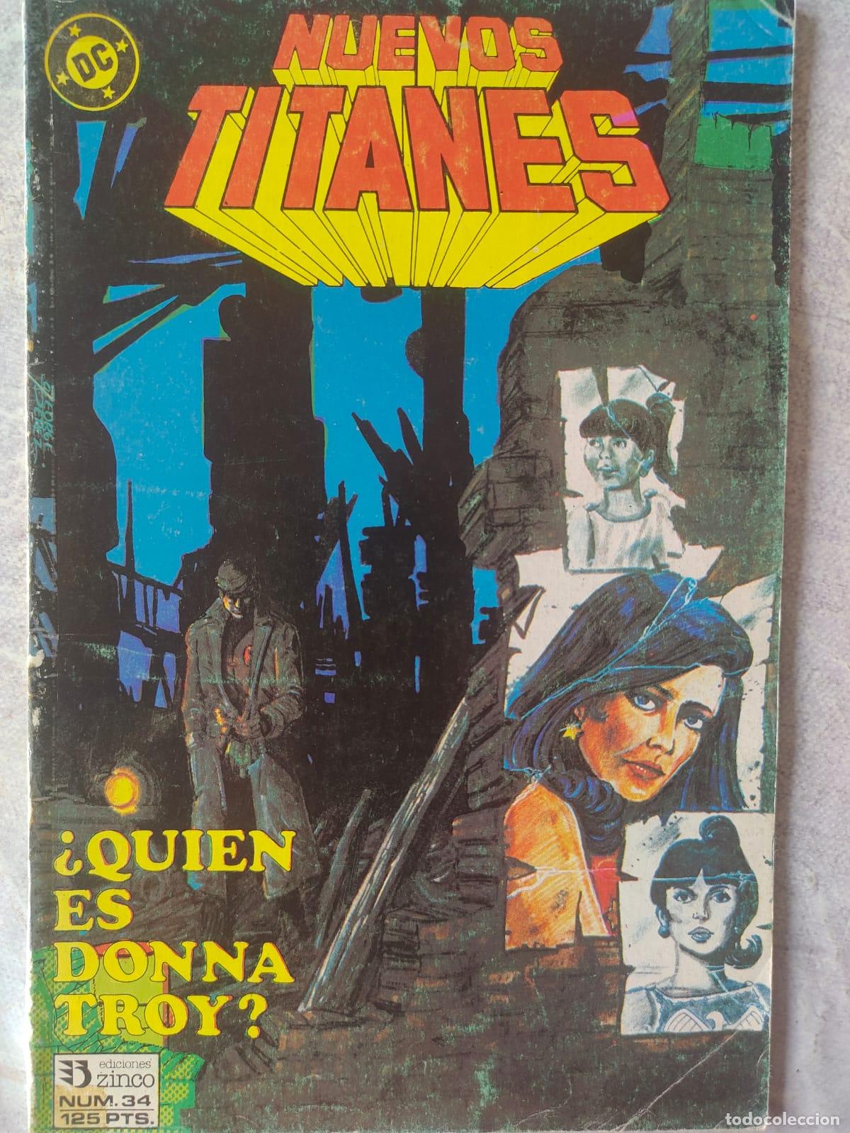 C&oacute;mics: NUEVOS TITANES VOL 1 NUMERO 34