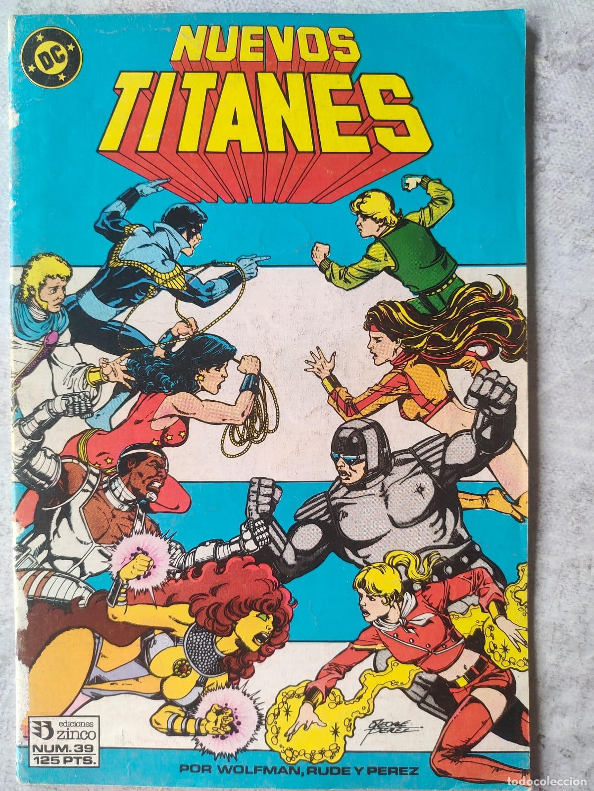 C&oacute;mics: NUEVOS TITANES VOL 1 NUMERO 39