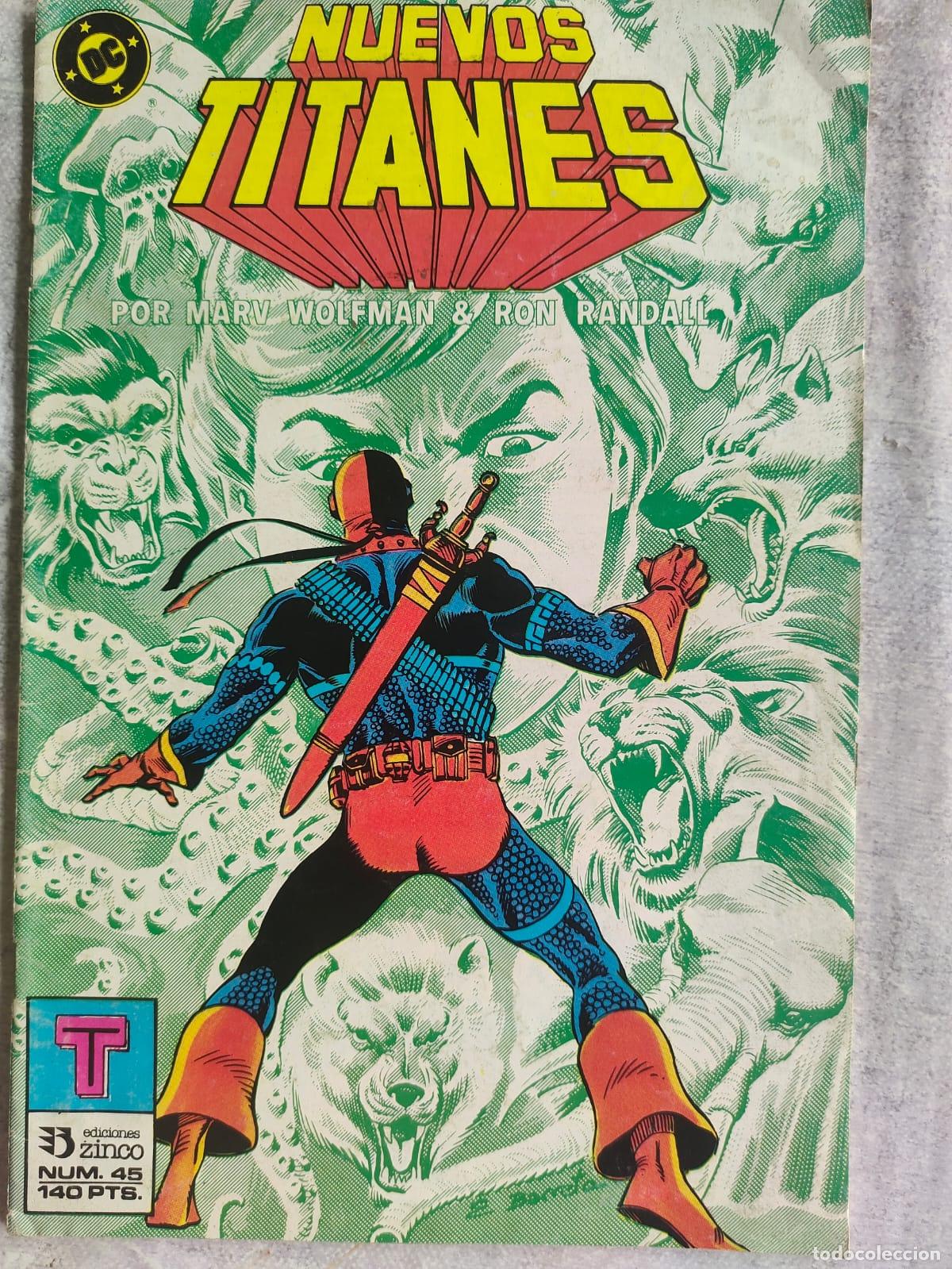 C&oacute;mics: NUEVOS TITANES VOL 1 NUMERO 45