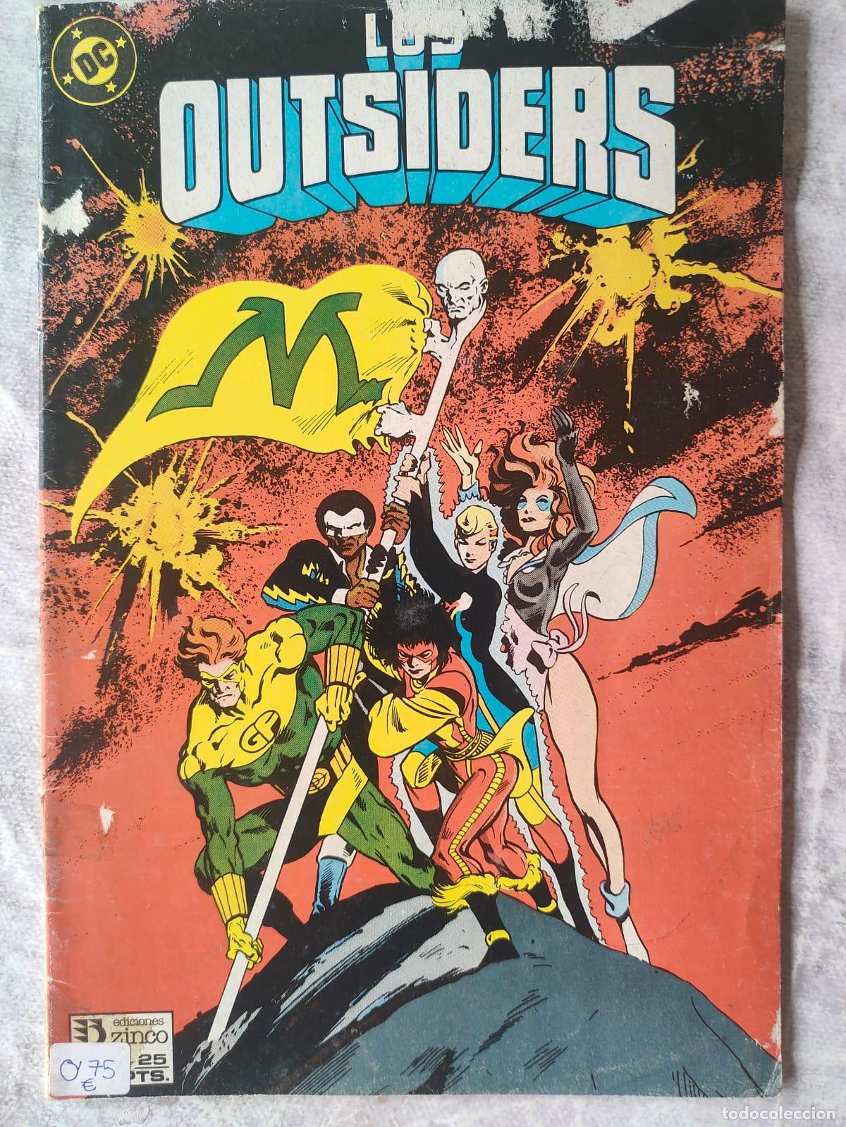 C&oacute;mics: LOS OUTSIDERS NUMERO 25